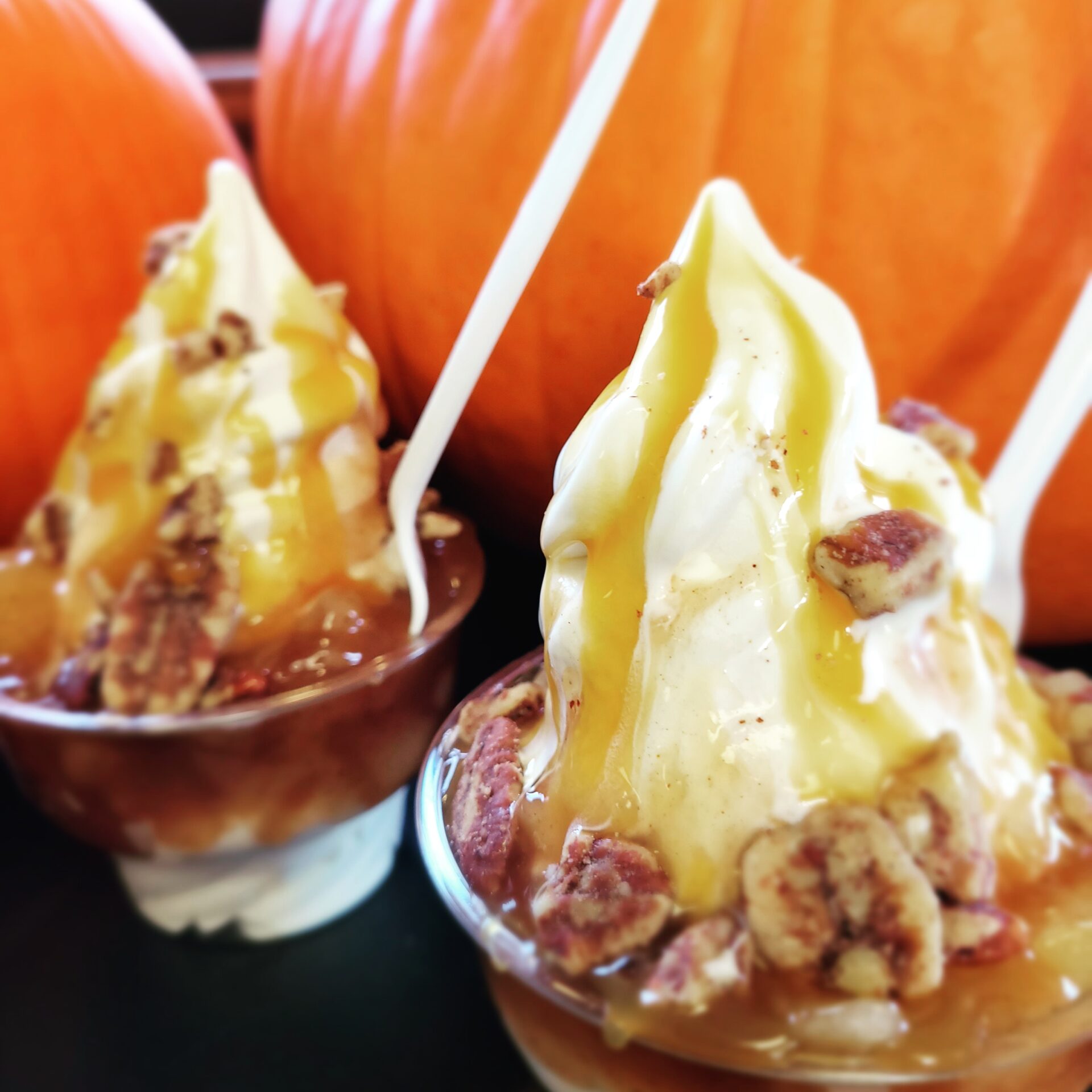 Fall Flavors Apple Pie Sundae
