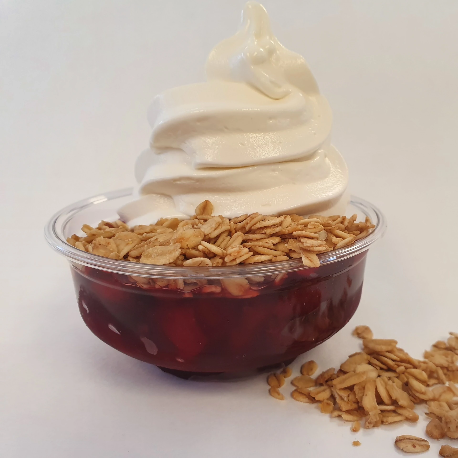 Fall Flavors Apple crisp sundae